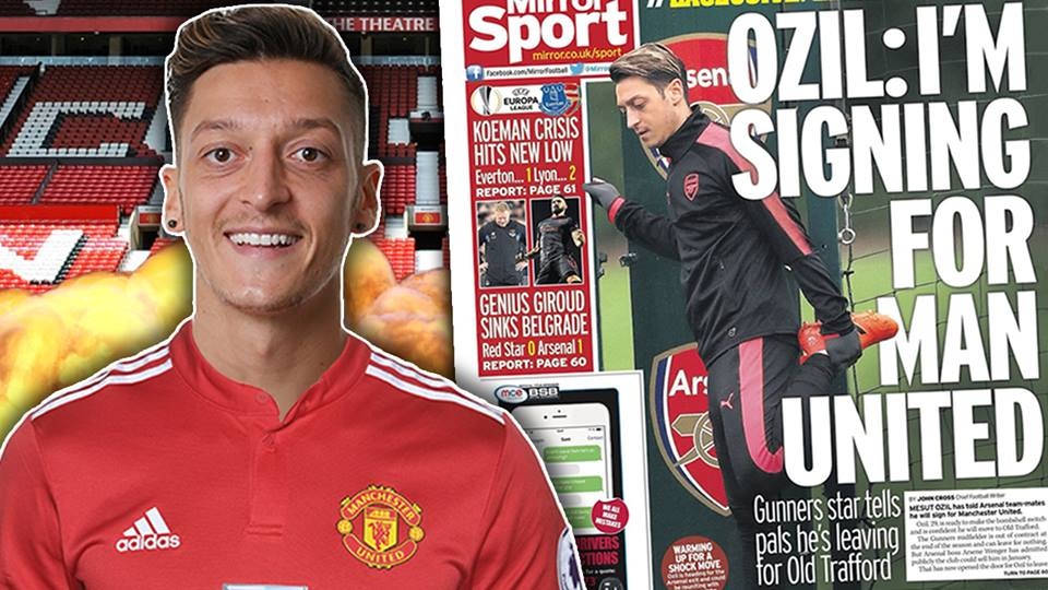 Oezil thua nhan dang dam phan voi Man Utd hinh anh