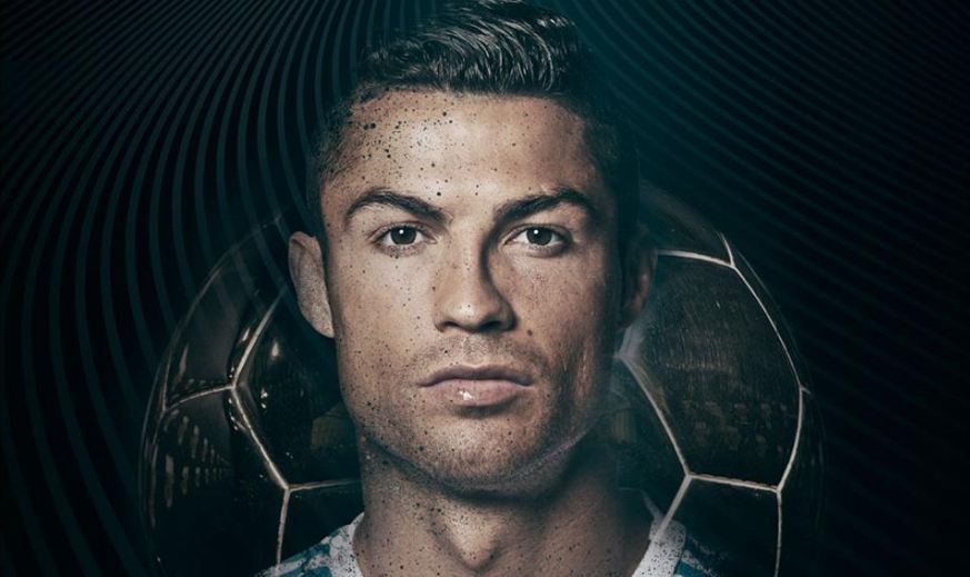 Ronaldo gianh Qua bong vang thu 5, can bang ky luc cua Messi hinh anh