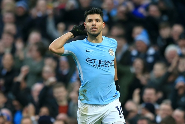 Man City 4-0 Bournemouth: Aguero danh dau cot moc 100 hinh anh