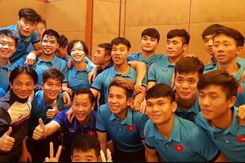 U23 Viet Nam toi Thuong Chau, HLV Park Hang-seo cho hoc tro nghi tap hinh anh