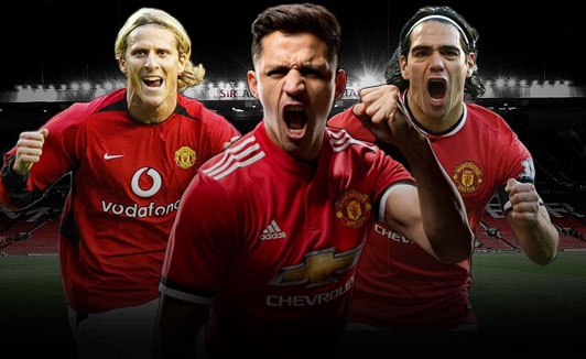 Sanchez, Forlan va doi hinh Nam My noi tieng trong lich su MU hinh anh