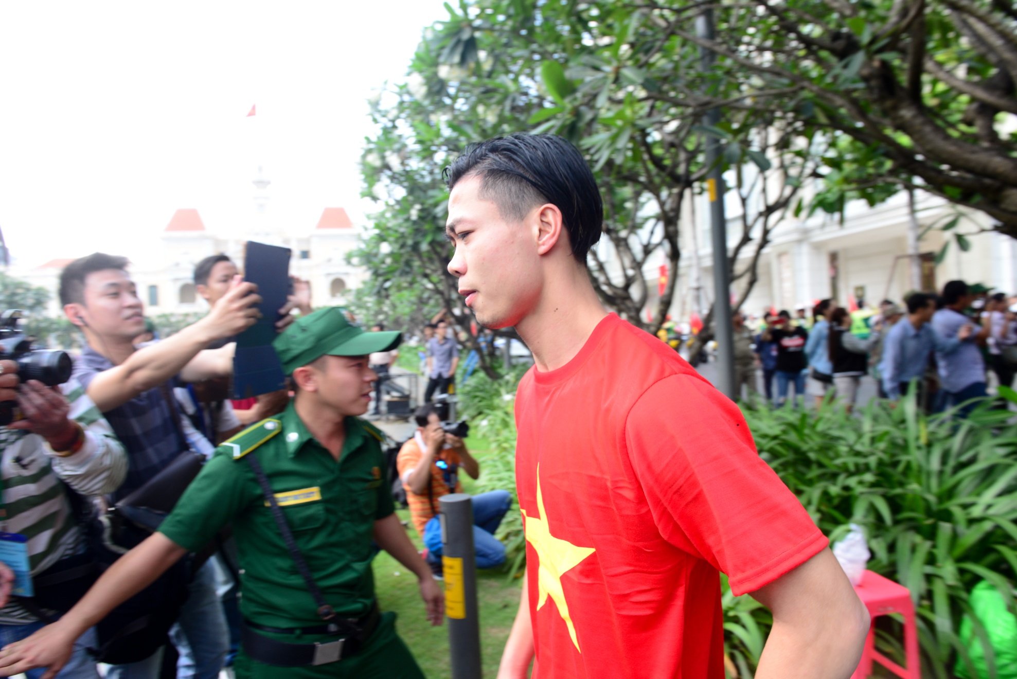 U23 Viet Nam giao luu nguoi ham mo anh 4