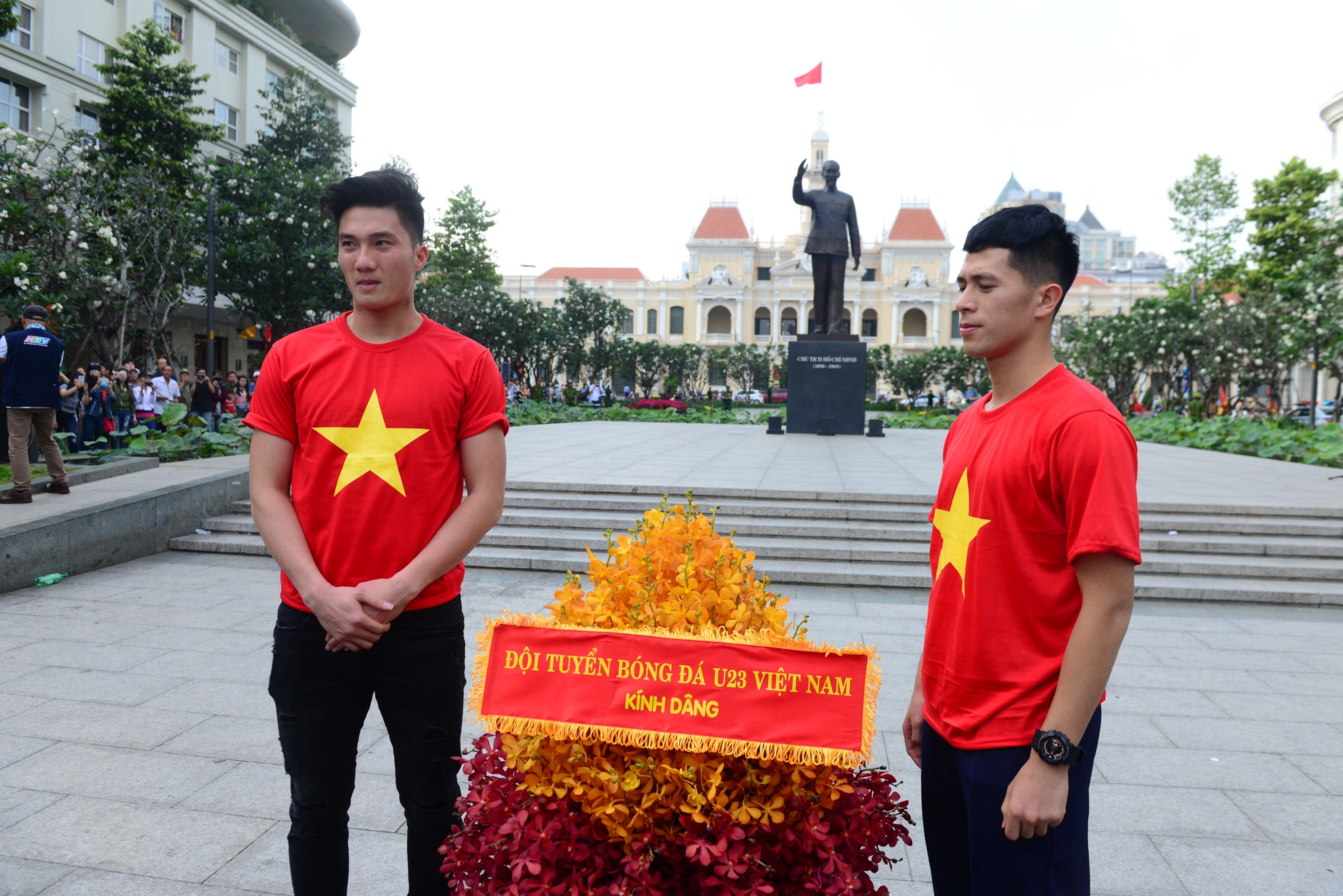 U23 Viet Nam giao luu nguoi ham mo anh 12