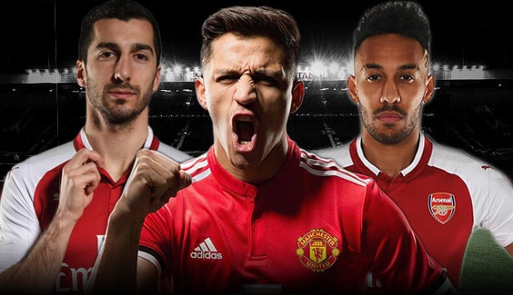 Sanchez, Aubameyang vao doi hinh hay nhat vong 26 Ngoai hang Anh hinh anh