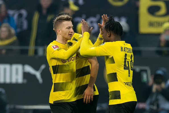 Batshuayi lai no sung, Dortmund tro lai nhom du Champions League hinh anh
