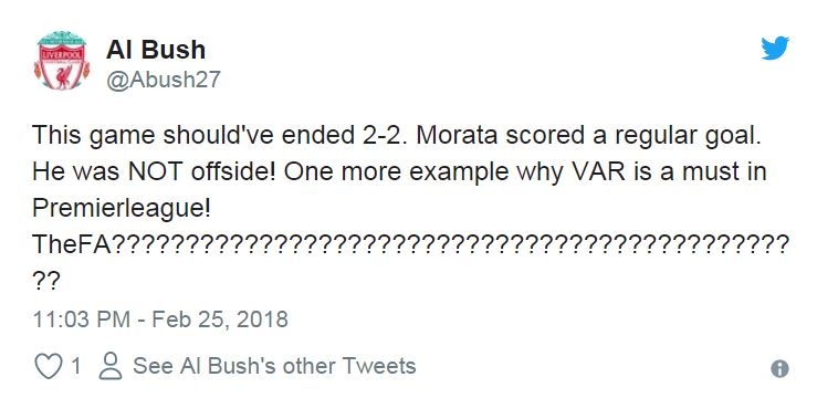 Fan Chelsea doi ap dung VAR anh 6