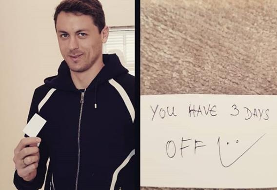 Matic tiet lo noi dung manh giay tu Mourinho hinh anh