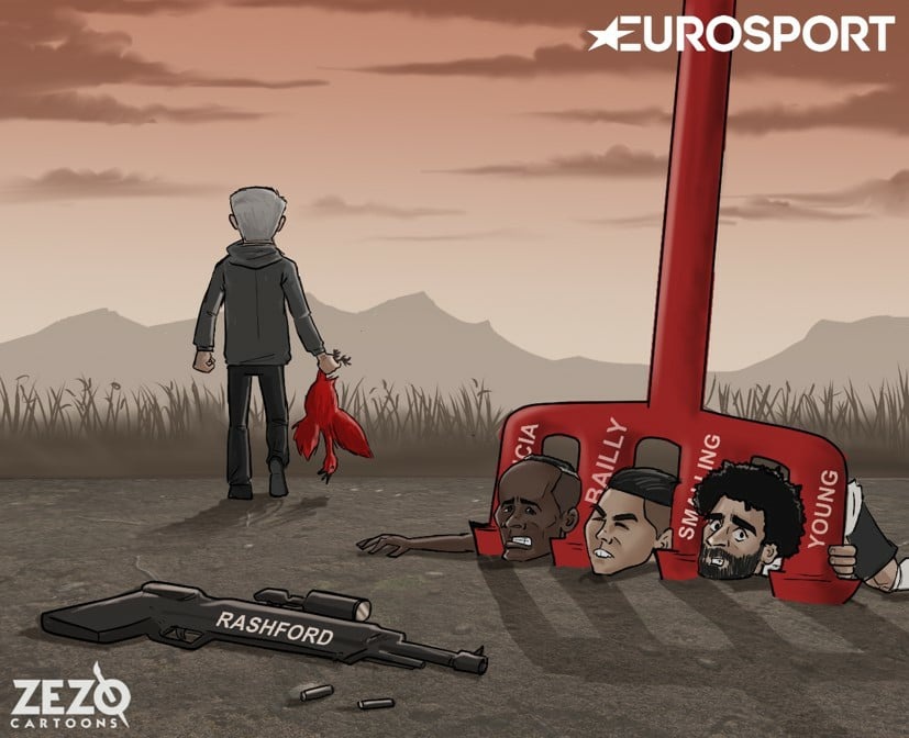 hí họa De Gea sợ đồng đội ảnh 2 hi hoa De Gea so dong doi anh 2