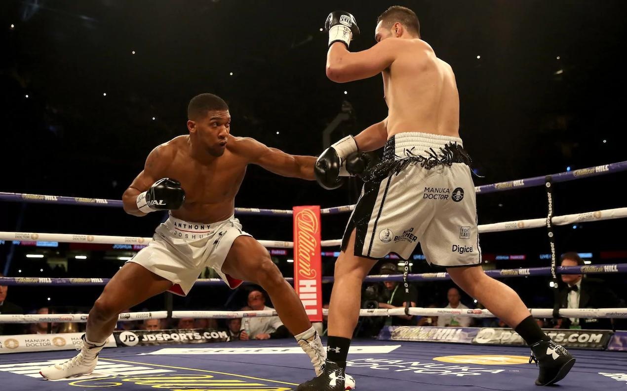 Anthony Joshua thong nhat 4 dai vo dich hang nang anh 1