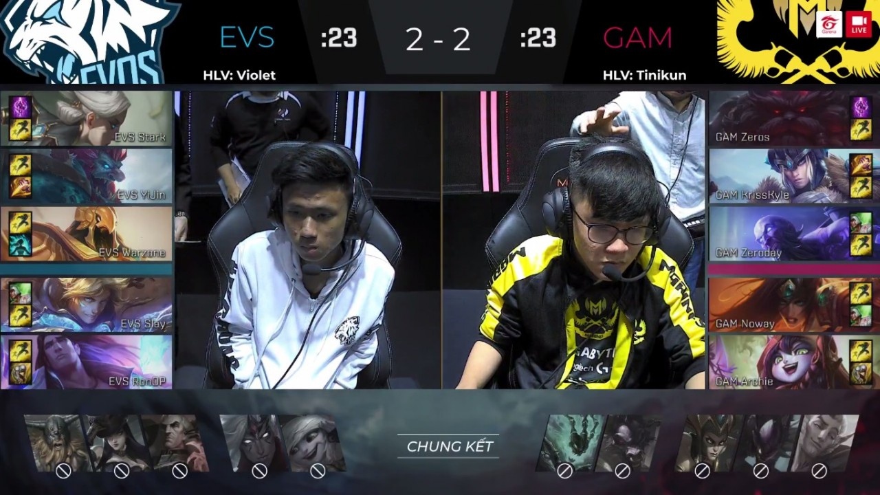 EVOS vo dich VCS anh 8