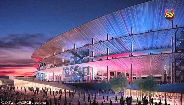 Barca nang cap Nou Camp anh 8