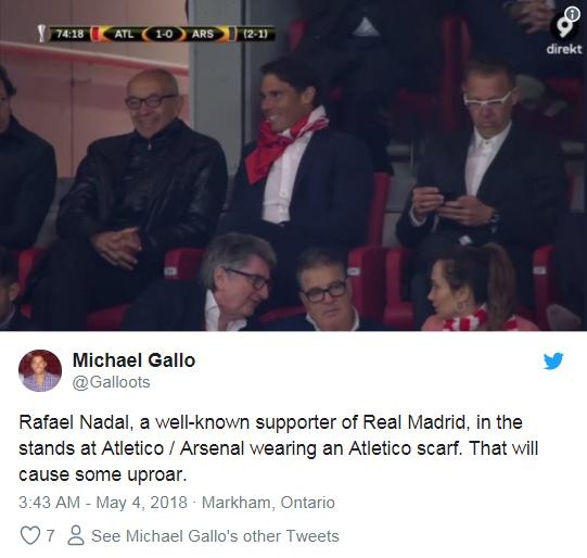 Rafael Nadal bị fan Real gọi là 'rắn độc' ảnh 6 Rafael Nadal bi fan Real goi la 'ran doc' anh 6