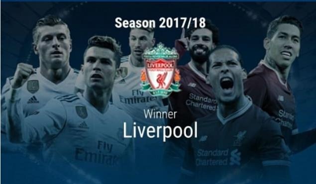 UEFA dang thong bao Liverpool vo dich Champions League 2017/18 hinh anh