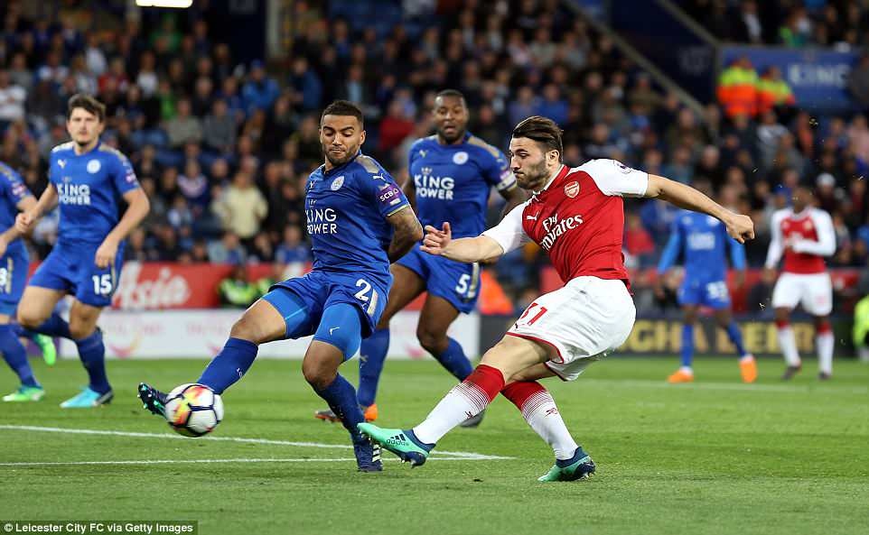 Arsenal thua Leicester anh 5