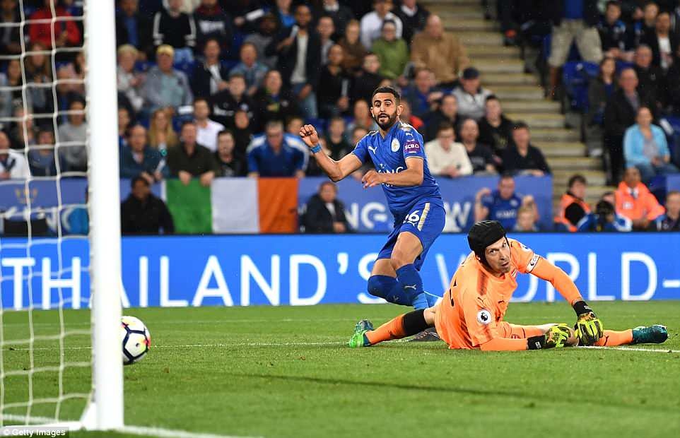 Arsenal thua Leicester anh 9