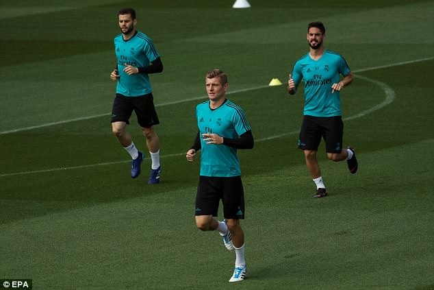 Ronaldo tro lai tap luyen anh 3