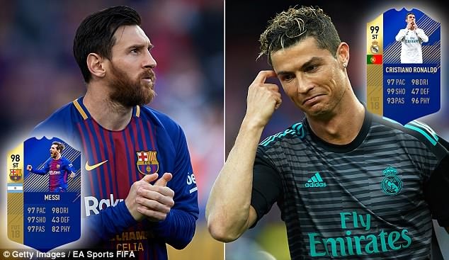 Ghi kem 9 ban, Ronaldo van co chi so cao hon Messi trong game hinh anh