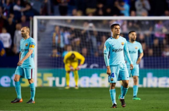 Barca thua Levante ảnh 1 Barca thua Levante anh 1