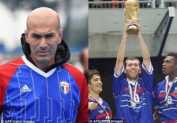 'thế hệ vàng 98' kỷ niệm 20 năm chiến thắng Brazil ảnh 5 'the he vang 98' ky niem 20 nam chien thang Brazil anh 5