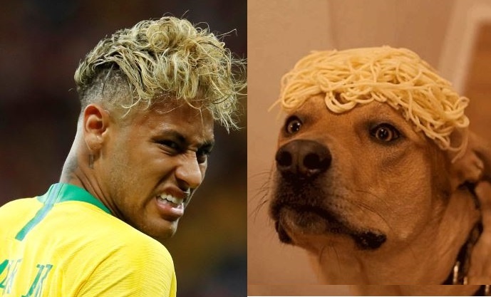 Choi mo nhat, Neymar bi CDV loi mai toc 'my tom' ra che nhao hinh anh