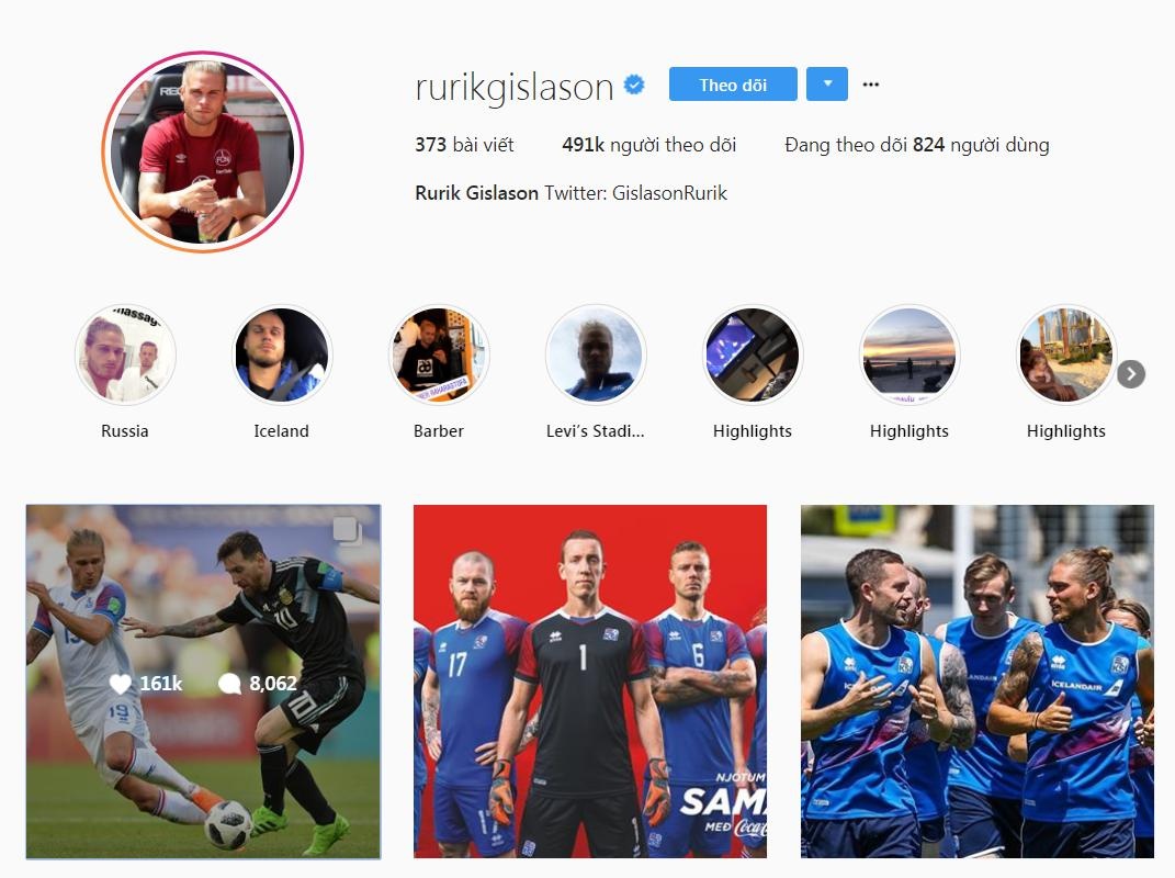 Tiền vệ người mẫu Iceland ảnh 2 Tien ve nguoi mau Iceland anh 2