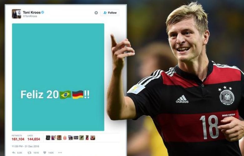 Kroos bi che nhao vi dong trang thai nhuc ma Brazil cach day 1 nam hinh anh