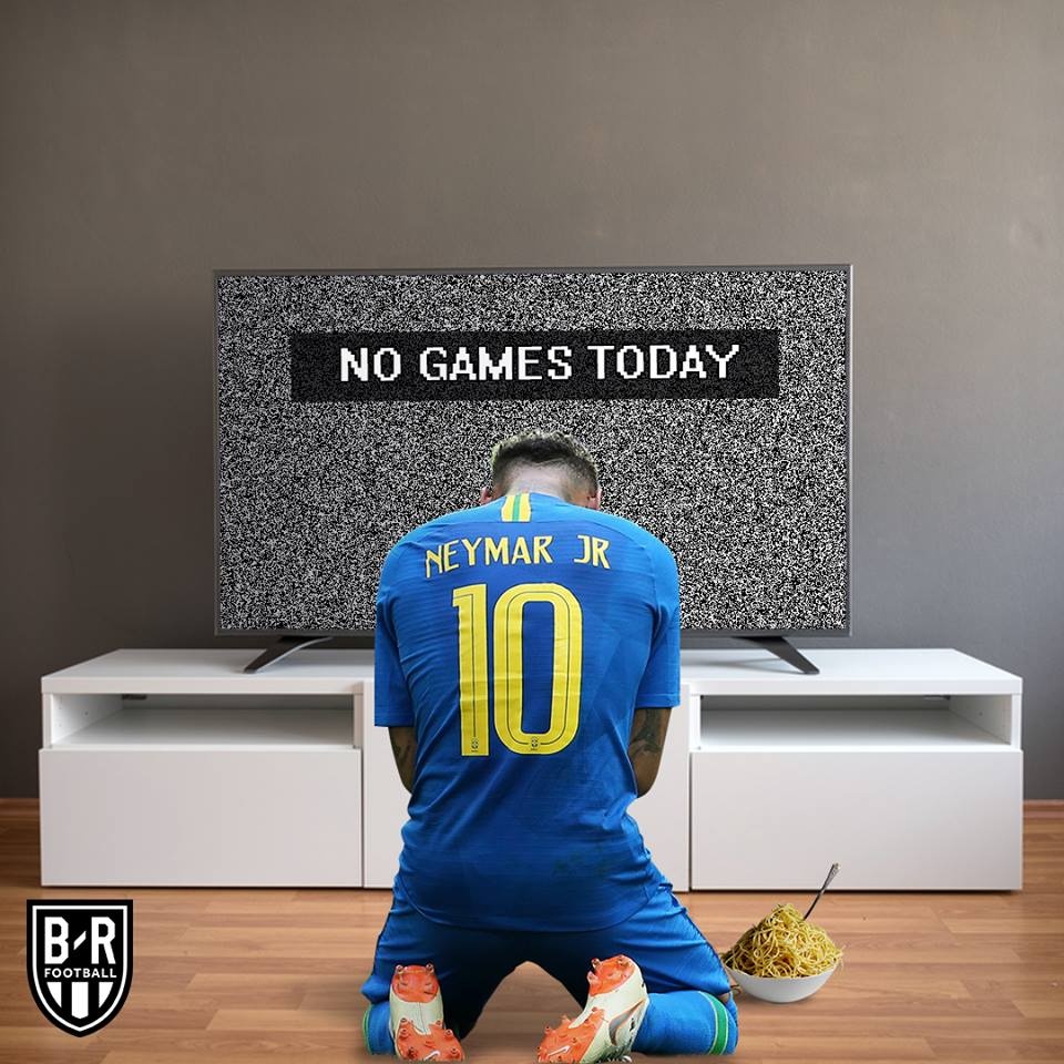 Ronaldo,  Neymar lam gi trong ngay World Cup nghi anh 1