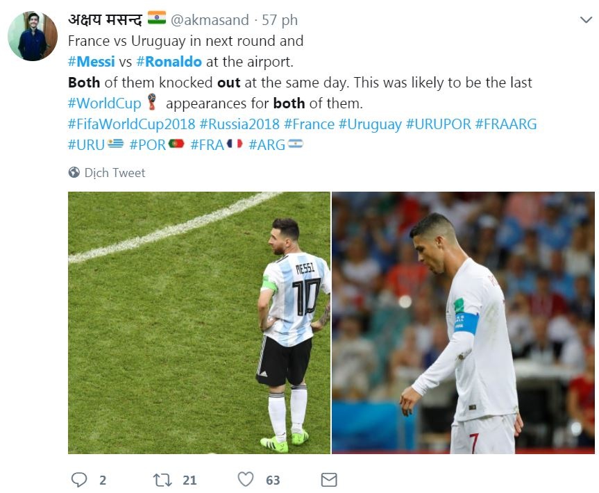 CDV buon ba vi Ronaldo,  Messi bi loai anh 4