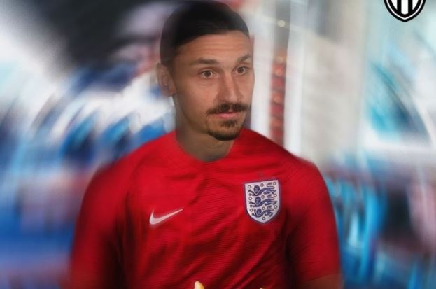 Ibra phai 'mac' ao tuyen Anh ngay sau khi Thuy Dien thua tran hinh anh