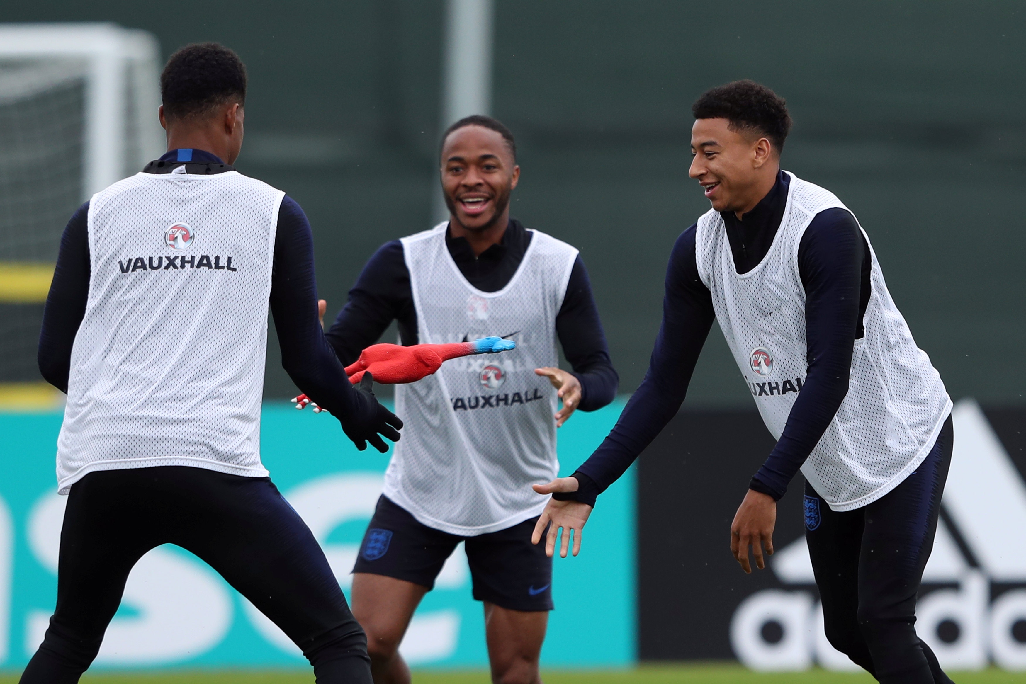 Tuyen Anh choi nem ga trong nhoi bong truoc ban ket World Cup hinh anh