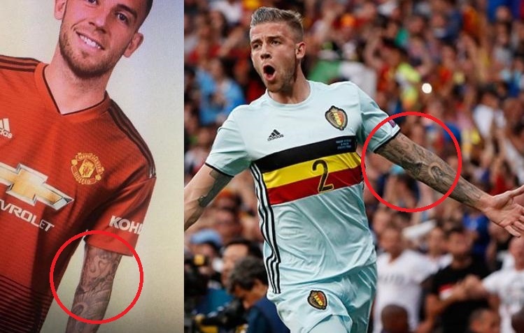 Anh Willian,  Alderweireld mac ao MU anh 3