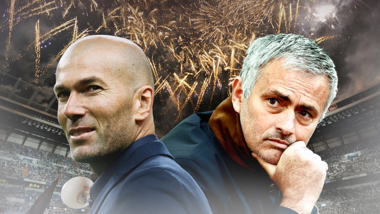 Zidane muon thay Mourinho dan dat Man Utd? hinh anh