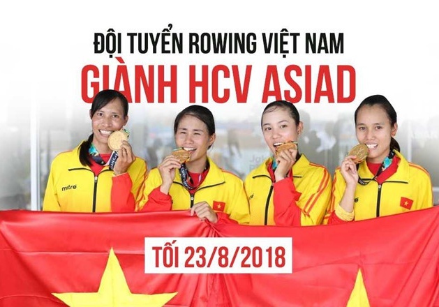Doi tuyen rowing Viet Nam gui loi chao doc gia Zing.vn hinh anh