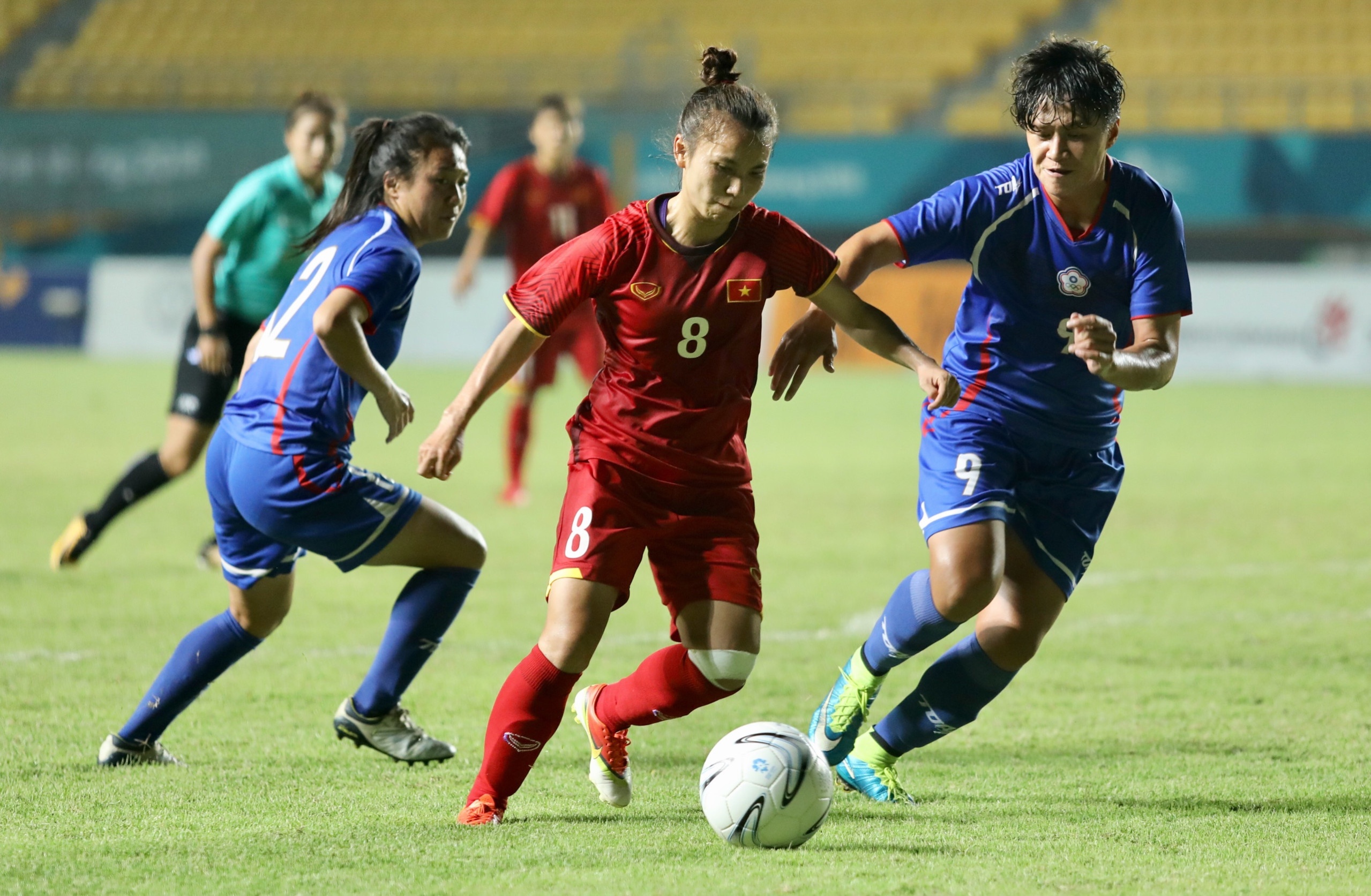 DT nu Viet Nam vs DT nu Dai Loan anh 1