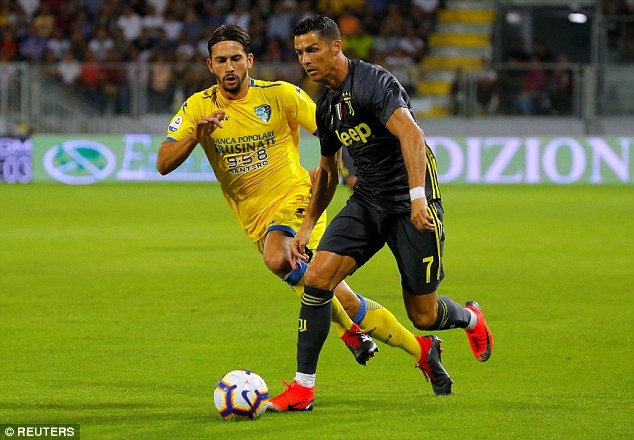 Ronaldo ghi bàn cho Juventus ảnh 1 Ronaldo ghi ban cho Juventus anh 1