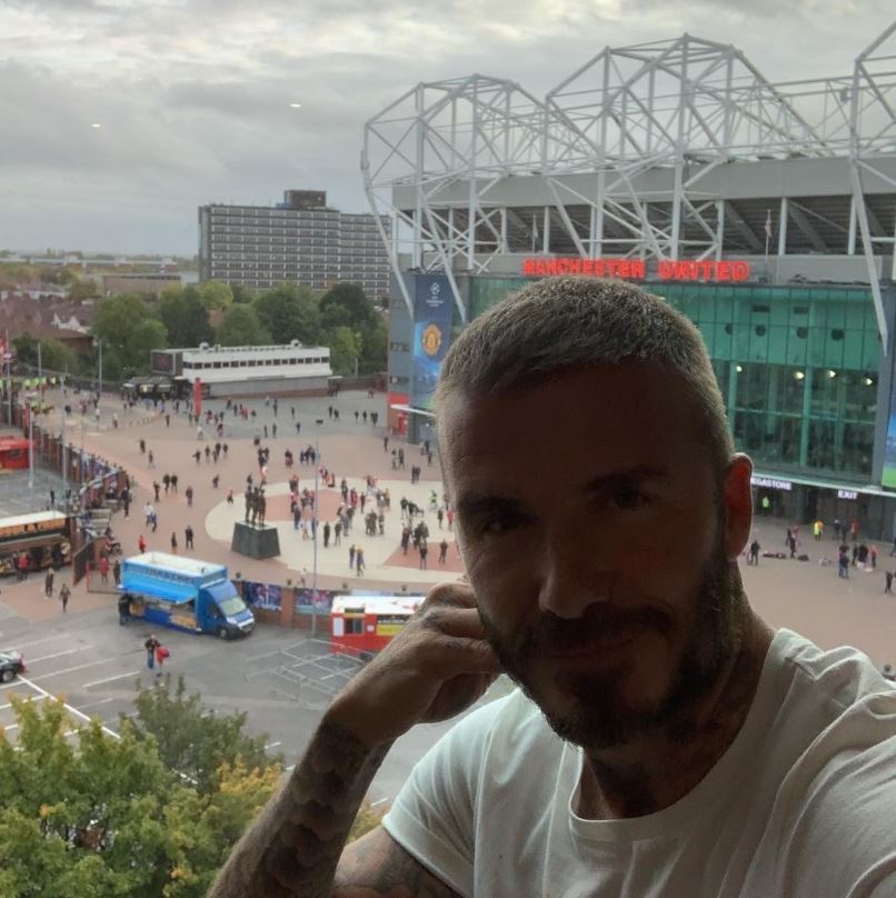 Beckham tro lai MU anh 1