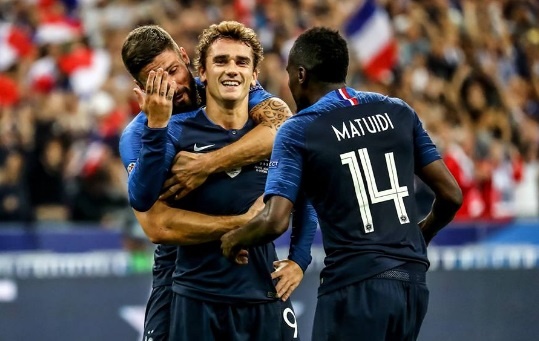 Griezmann lap cu dup, DT Phap nguoc dong ha Duc o Nations League hinh anh