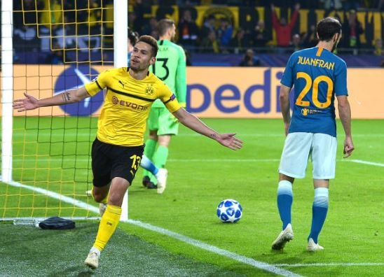 Atletico Madrid thua sốc 0-4 trên sân Dortmund ảnh 2 Atletico Madrid thua soc 0-4 tren san Dortmund anh 2