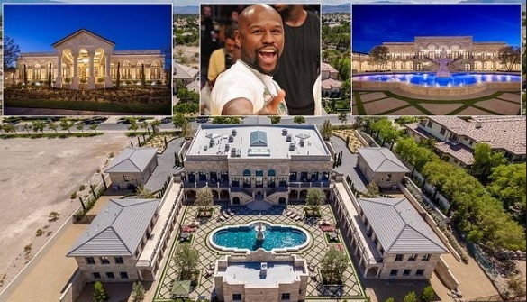 Biet thu 10 trieu USD cua Mayweather nam giua sa mac hinh anh