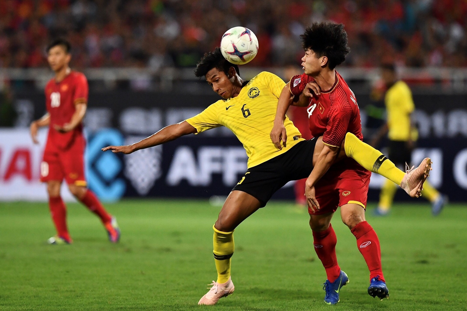AFF Cup 2018,  doi tuyen Viet Nam,  Viet Nam vs Malaysia,  Cong Phuong anh 3