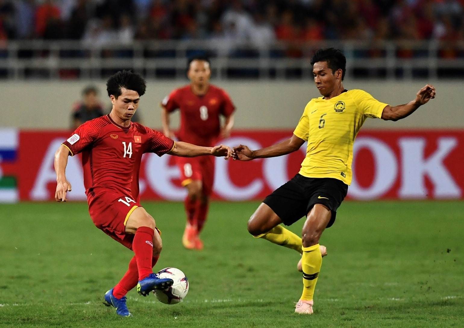 AFF Cup 2018,  doi tuyen Viet Nam,  Viet Nam vs Malaysia,  Cong Phuong anh 7