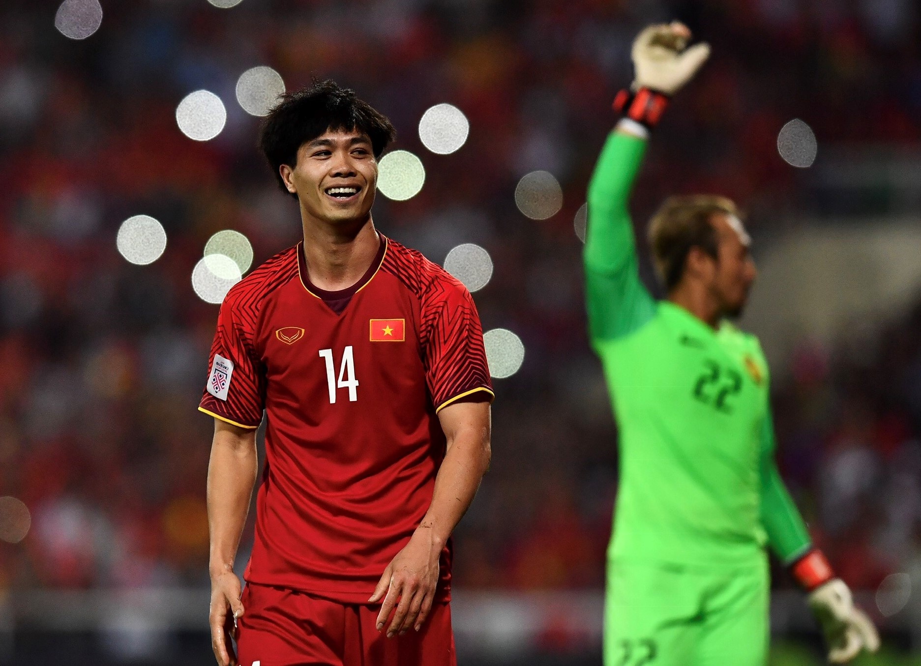 AFF Cup 2018,  doi tuyen Viet Nam,  Viet Nam vs Malaysia,  Cong Phuong anh 9