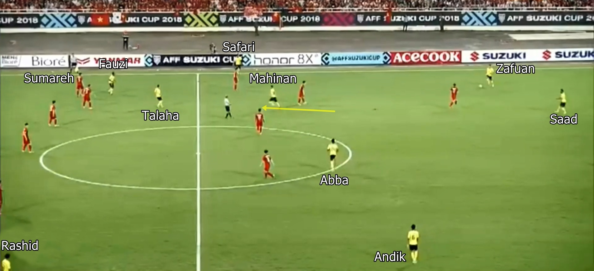 Cự ly quyết định trận đấu Việt Nam vs Malaysia ảnh 3 Cu ly quyet dinh tran dau Viet Nam vs Malaysia anh 3