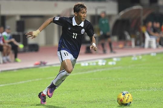 DT Campuchia thang tran dau tai AFF Cup cung giam doc ky thuat Honda hinh anh