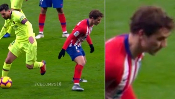 Khoanh khac Messi khien Griezmann xau ho gay chu y tren mang xa hoi hinh anh