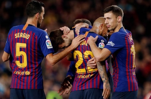 Barca trở lại ngôi đầu bảng La Liga ảnh 1 Barca tro lai ngoi dau bang La Liga anh 1