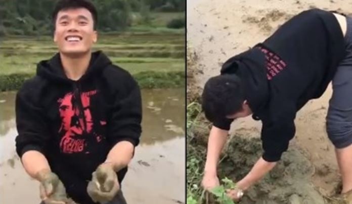 Bui Tien Dung loi ruong bat luon trong ky nghi hinh anh