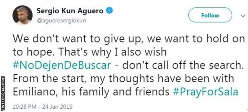 Messi keu goi tim Sala anh 2