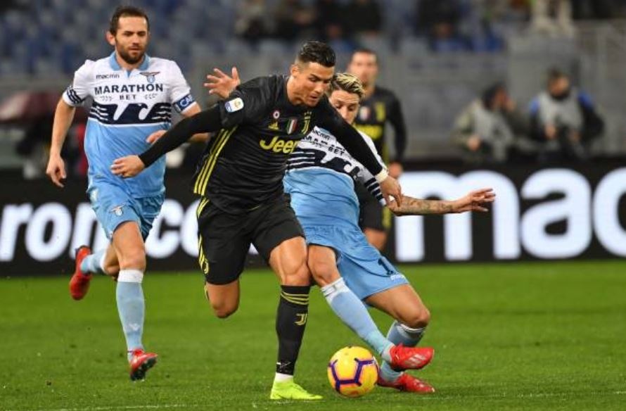 truc tiep Lazio vs Juventus anh 1