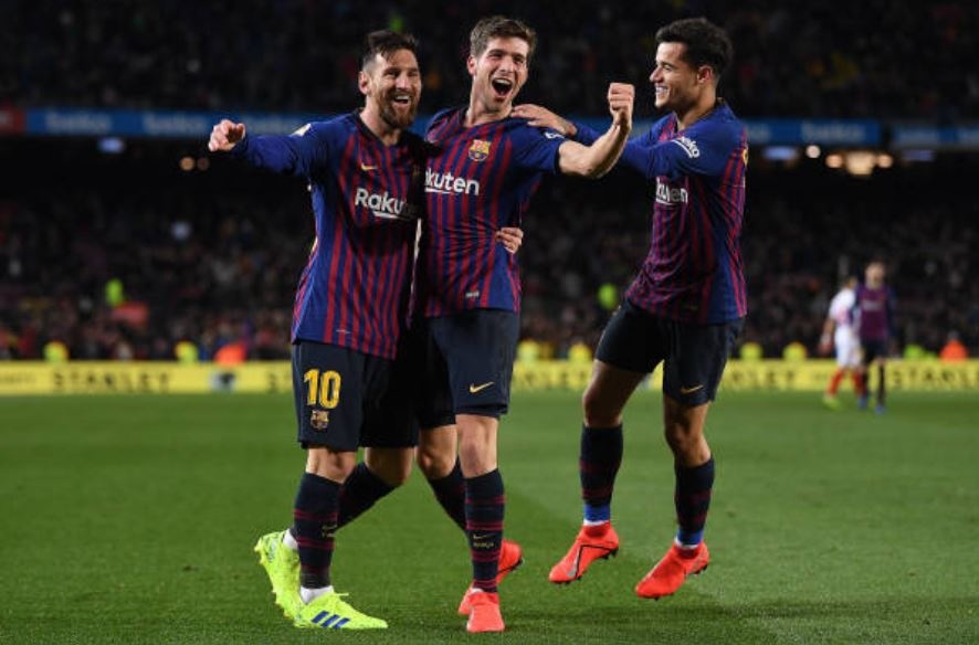 Barca vao ban ket Copa del Rey anh 2